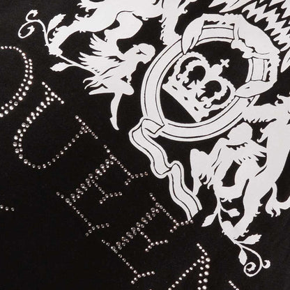 QUEEN - LOGO - Ladies T-Shirt Black (Embellished)