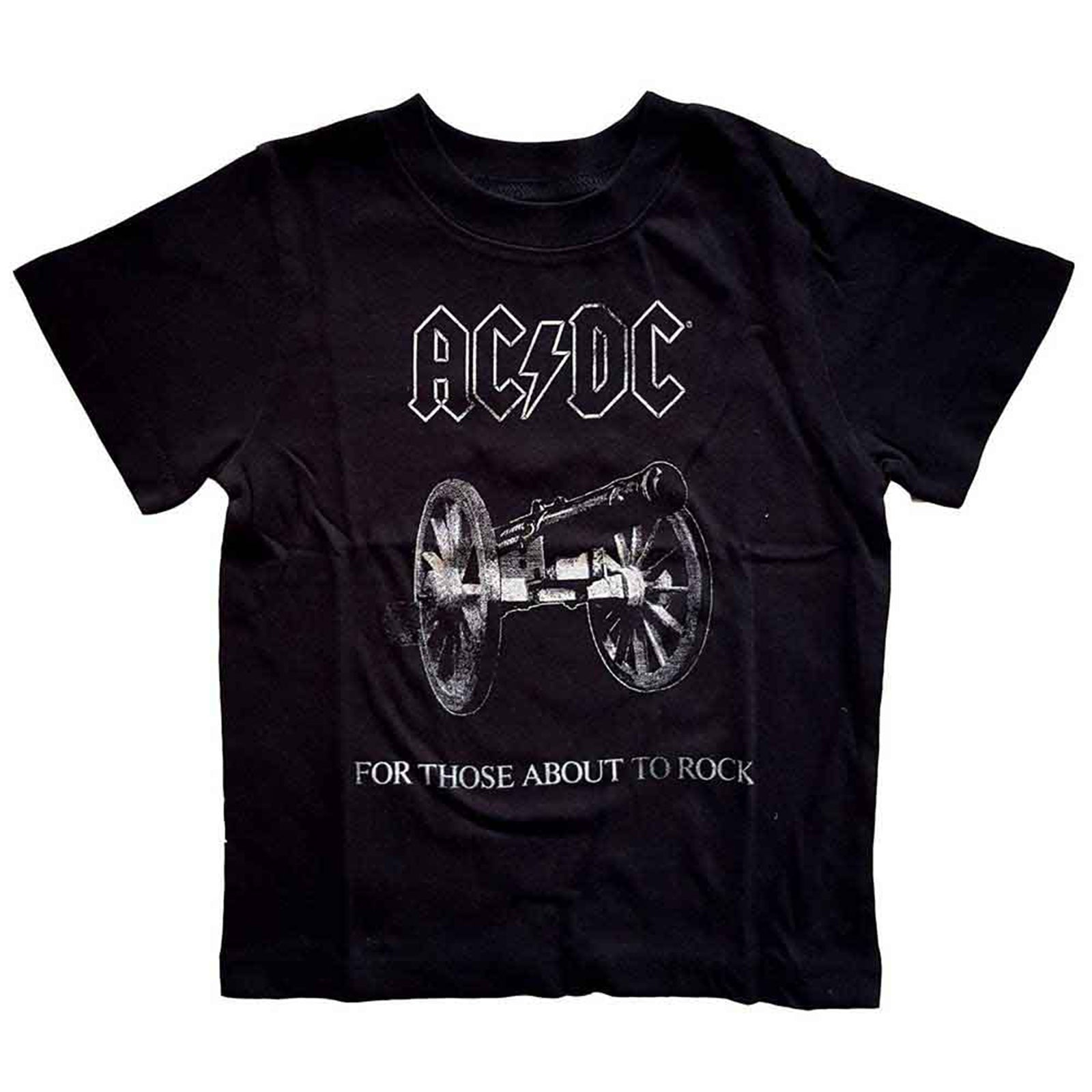 AC/DC - ABOUT TO ROCK - Toddler T-Shirt Black