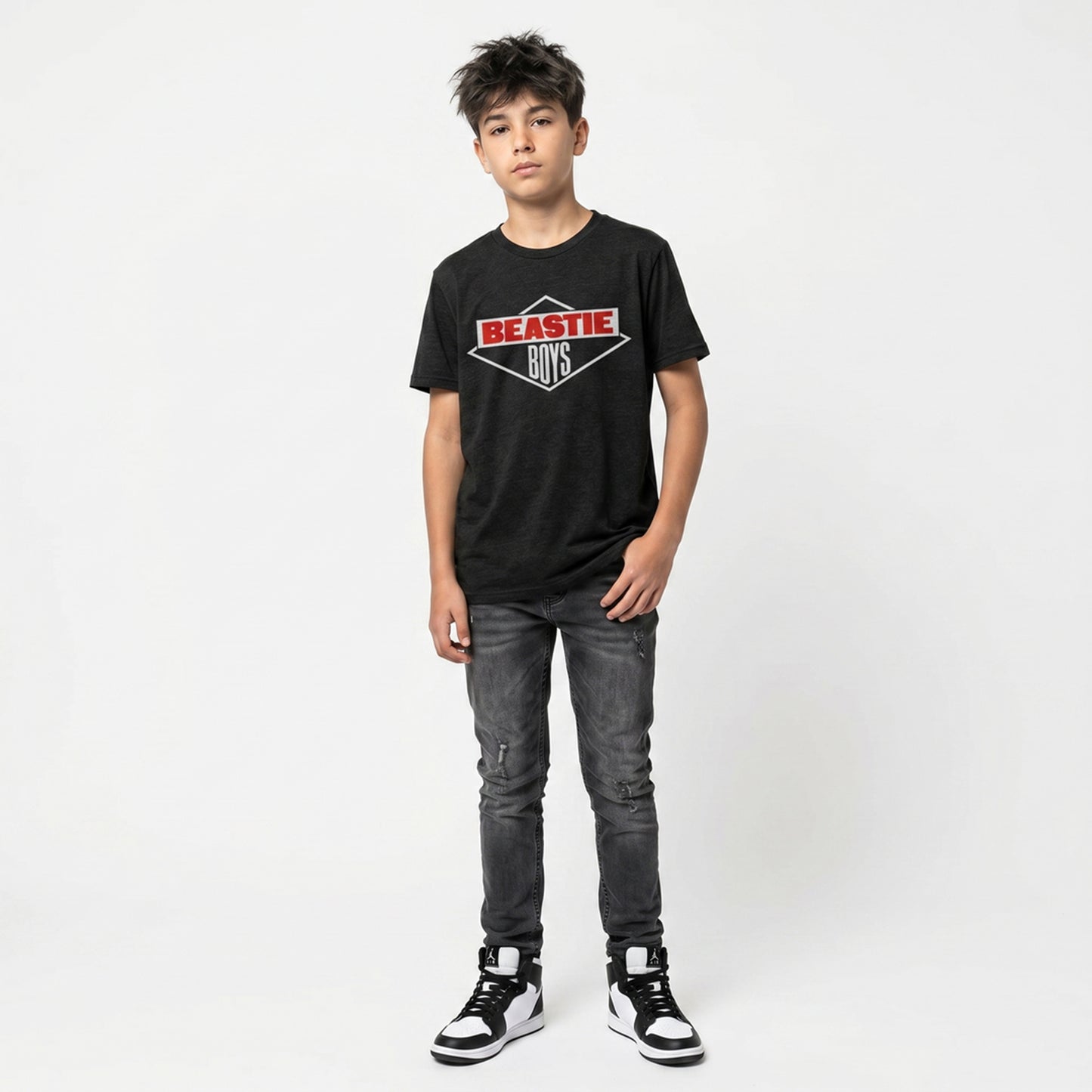 THE BEASTIE BOYS - LOGO - Kids T-Shirt Black