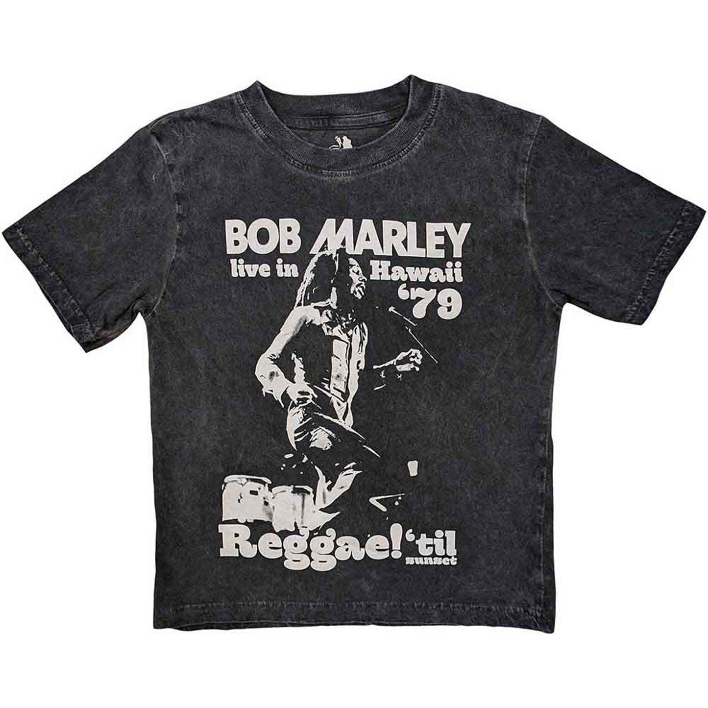 BOB MARLEY - HAWAII SNOW WASH - Kids T-Shirt Grey (Wash Collection)