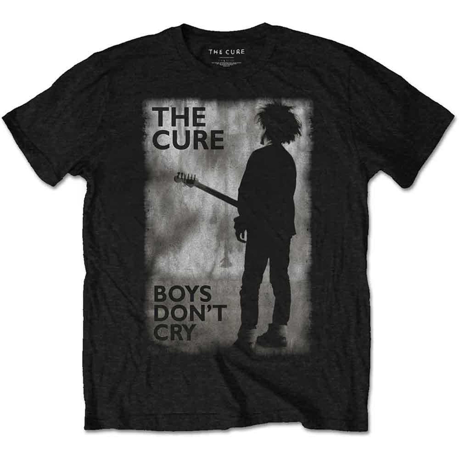 CURE, THE - BOYS DON'T CRY BLACK & WHITE - Kids T-Shirt Black