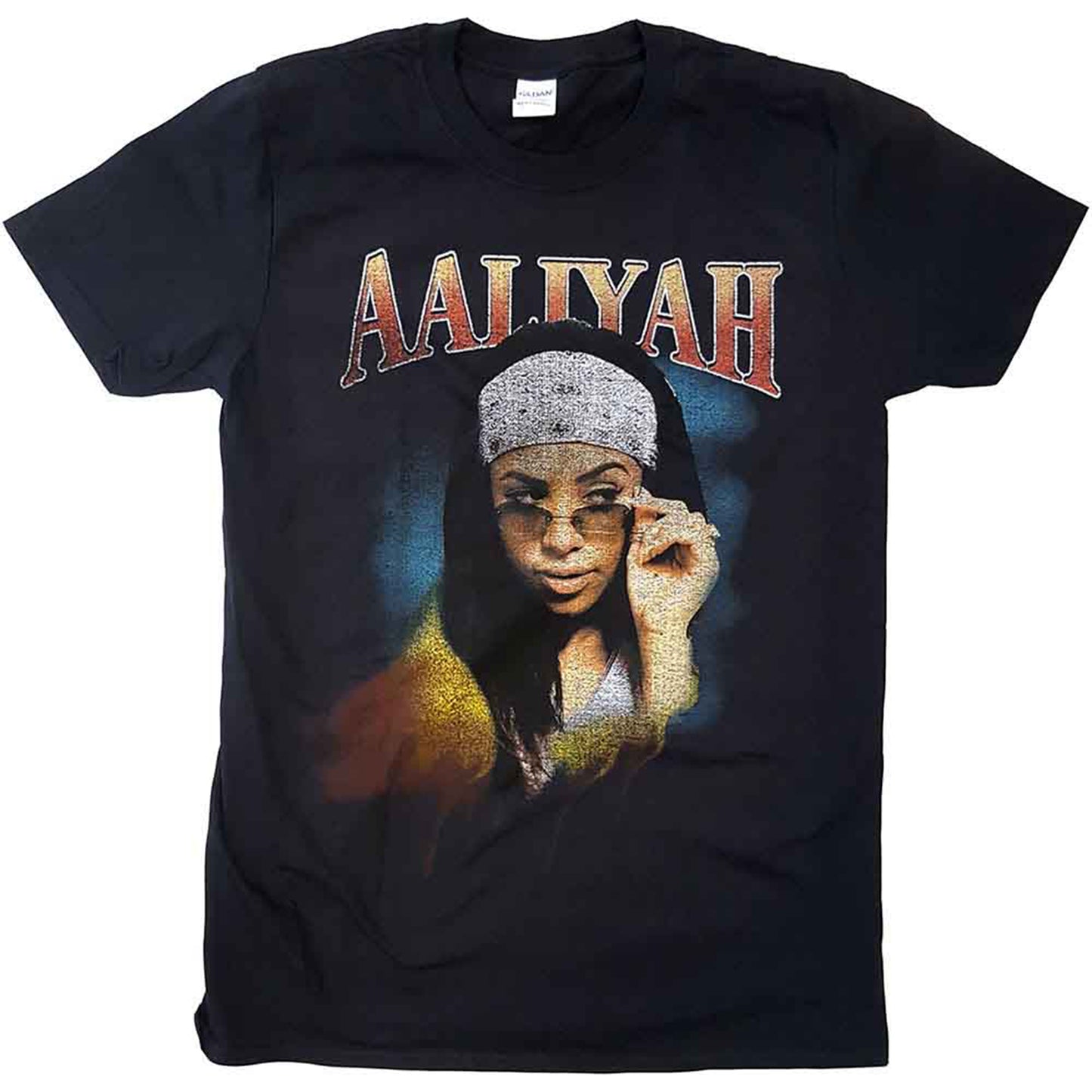 AALIYAH - TRIPPY - T-Shirt Black