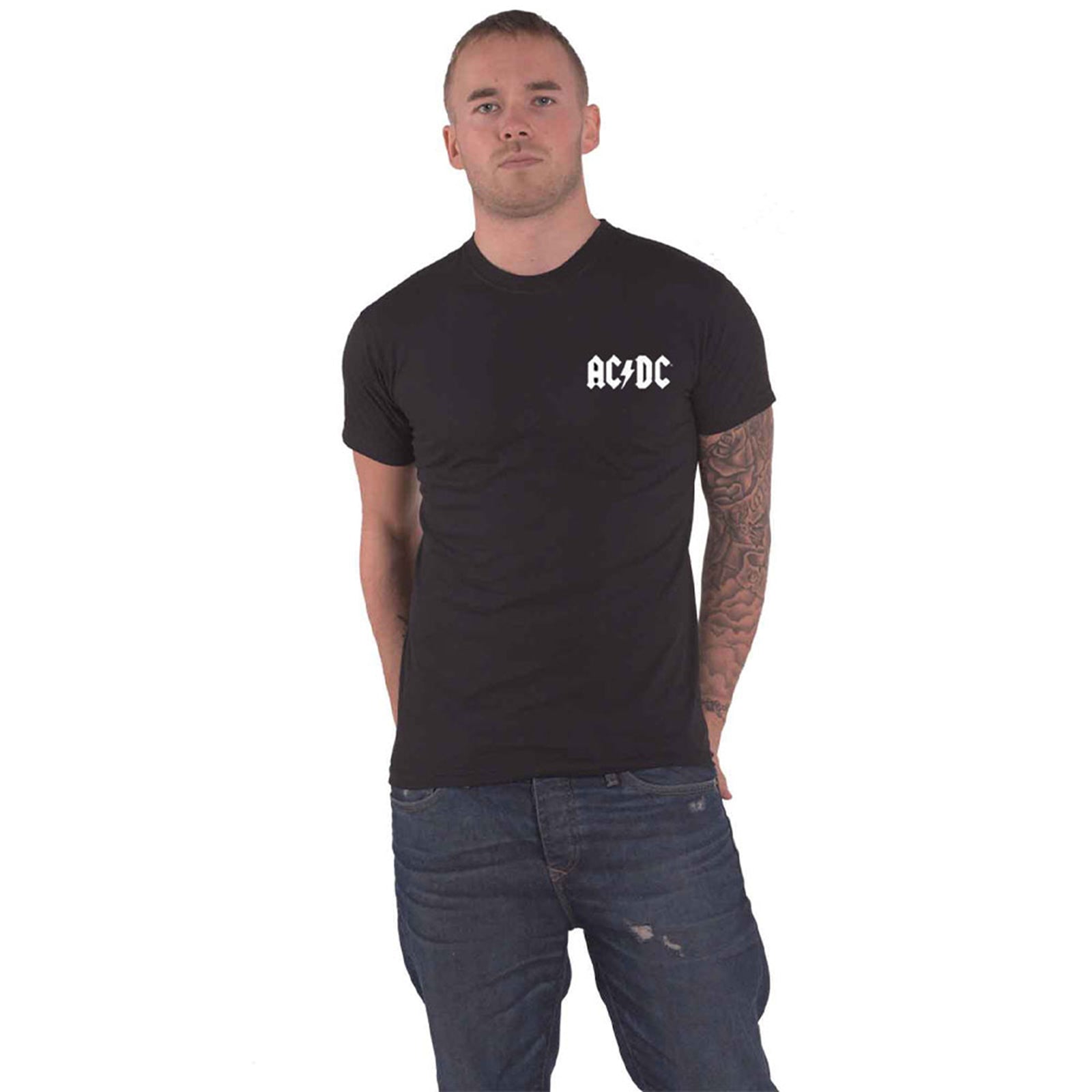 AC/DC - BLACK ICE - Retail Pack T-Shirt Black (Back Print)