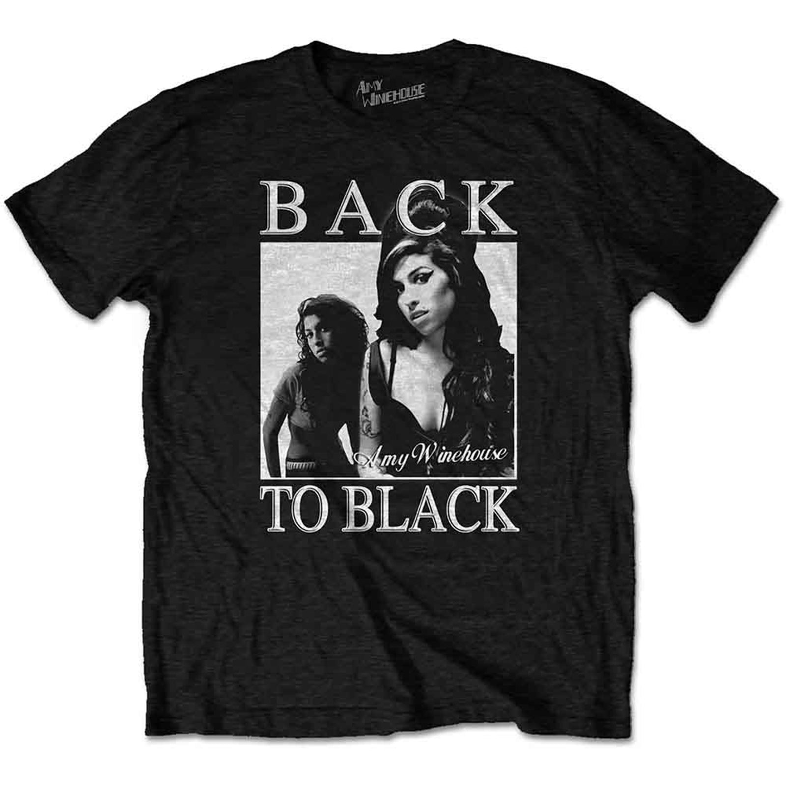 AMY WINEHOUSE - BACK TO BLACK - T-Shirt Black