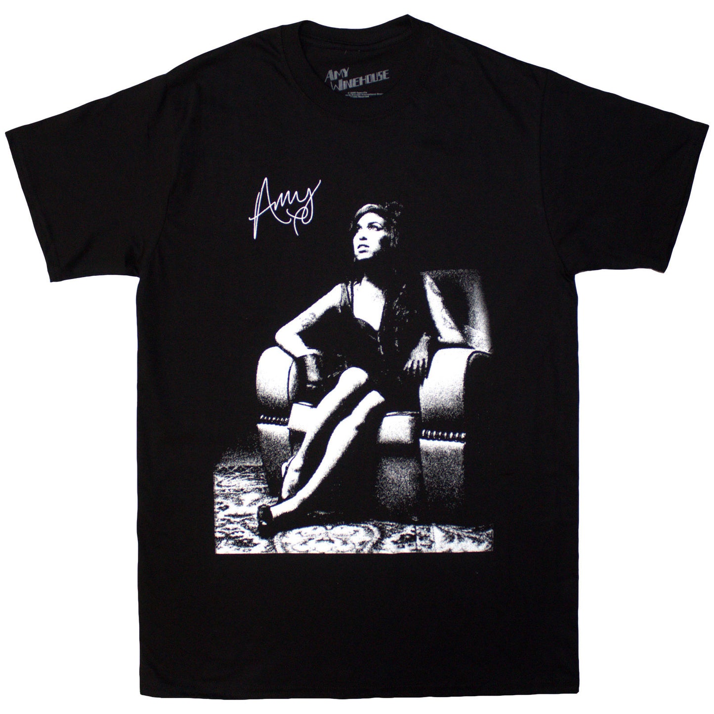AMY WINEHOUSE - CHAIR - T-Shirt Black