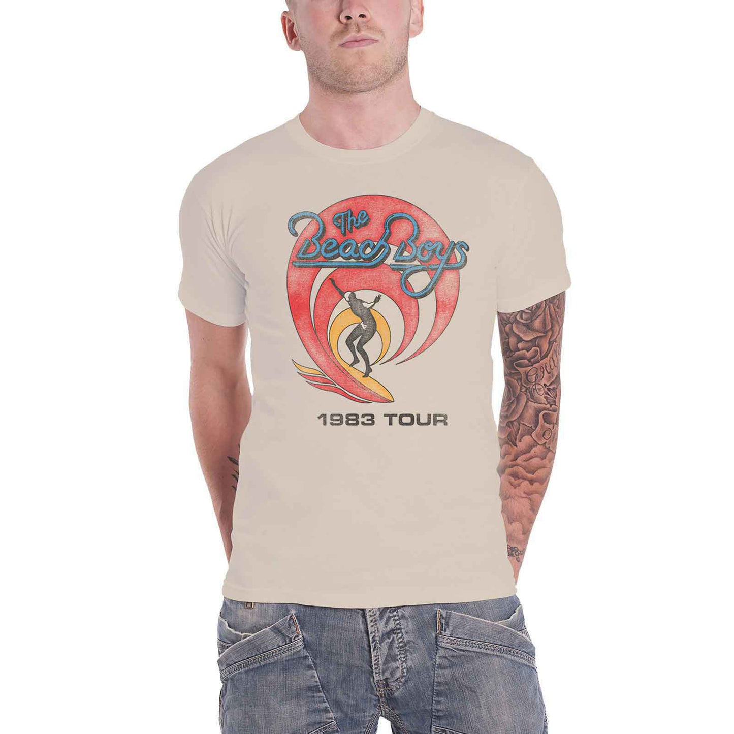 BEACH BOYS, THE - 1983 TOUR - T-Shirt Neutral