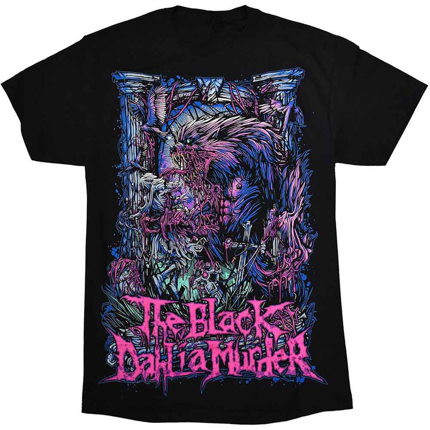BLACK DAHLIA MURDER, THE - WOLFMAN - T-Shirt Black