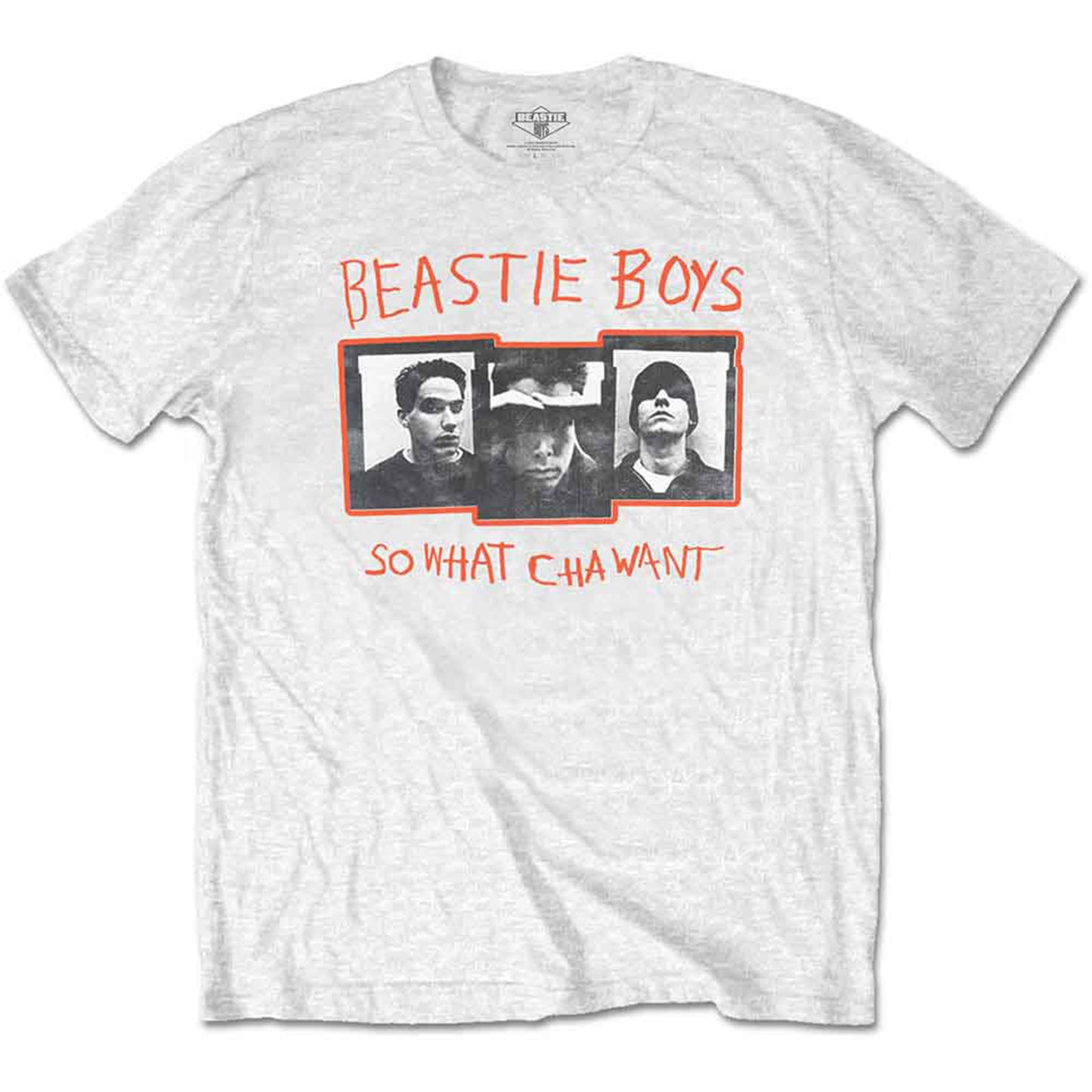 BEASTIE BOYS, THE - SO WHAT CHA WANT - T-Shirt White