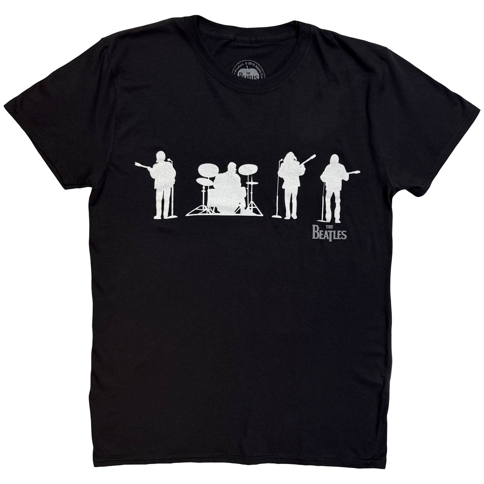 BEATLES, THE - SAVILLE ROW LINE UP SILHOUETTE - T-Shirt Black