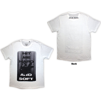BILLIE EILISH - HIT ME HARD AND SOFT FALLING - T-Shirt White (Back Print)