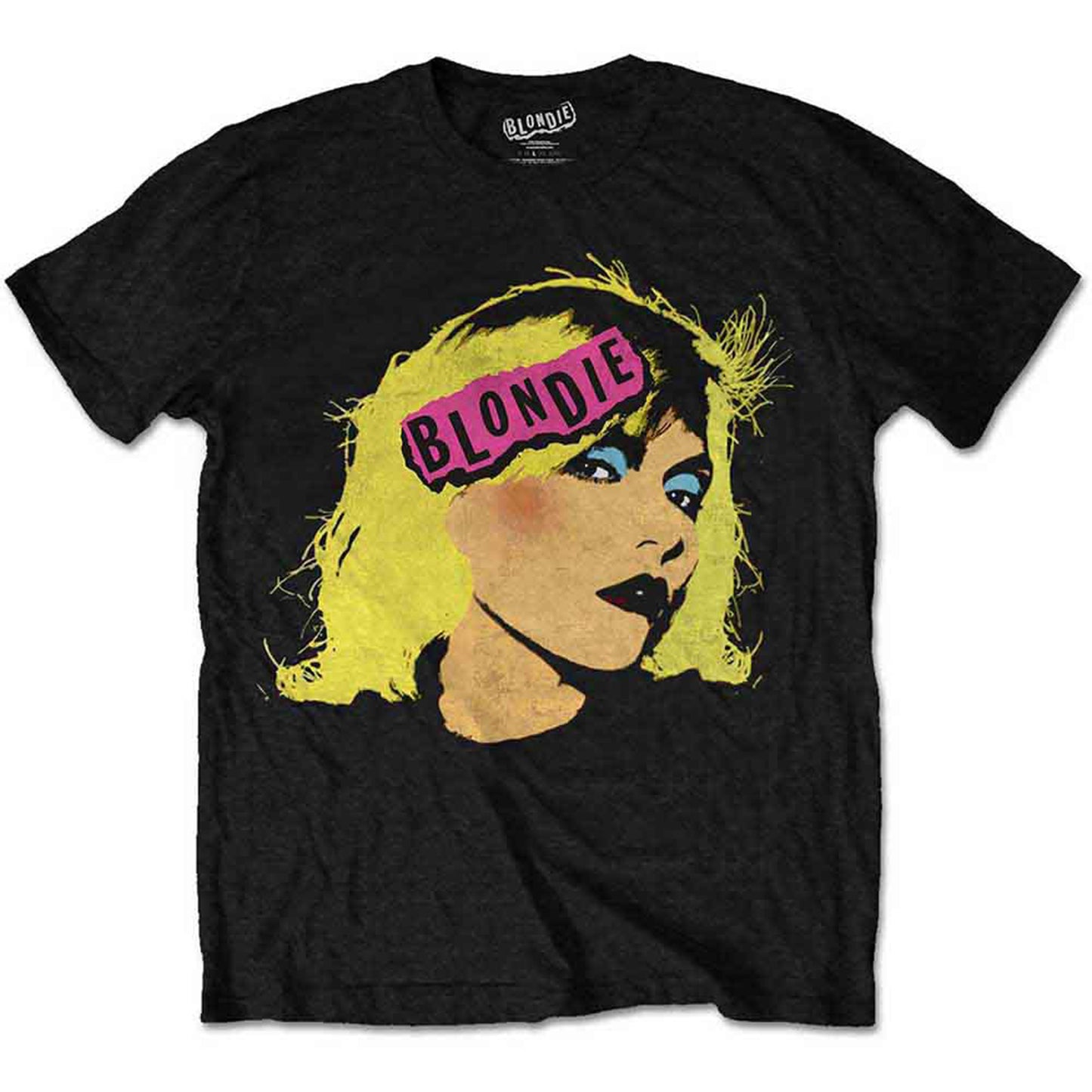 BLONDIE - PUNK LOGO - T-Shirt Black