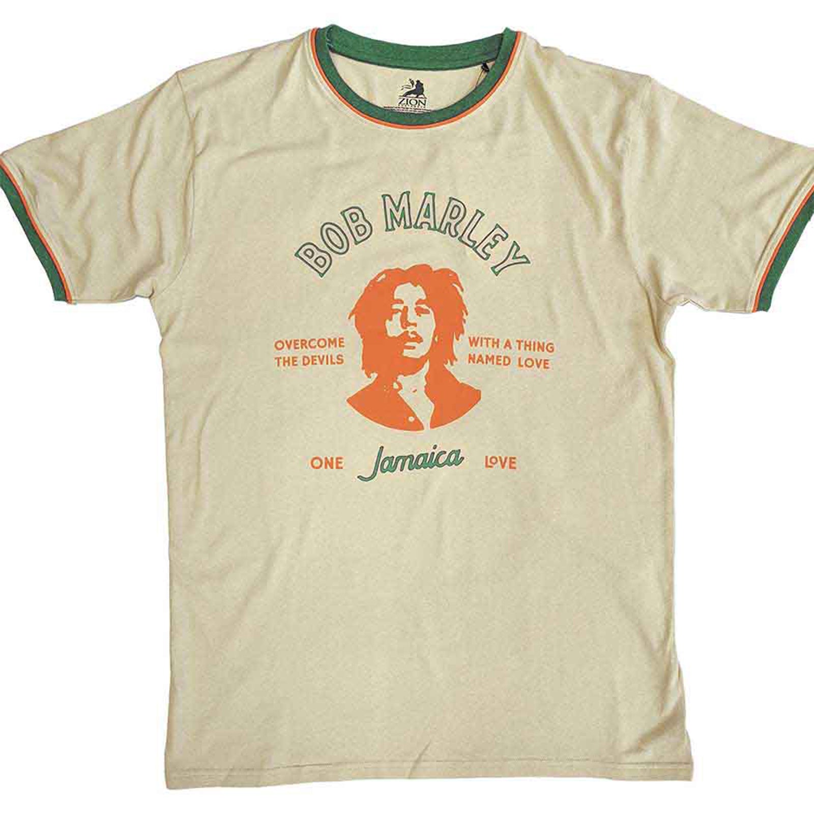 BOB MARLEY - THING CALLED LOVE - Ringer T-Shirt Neutral