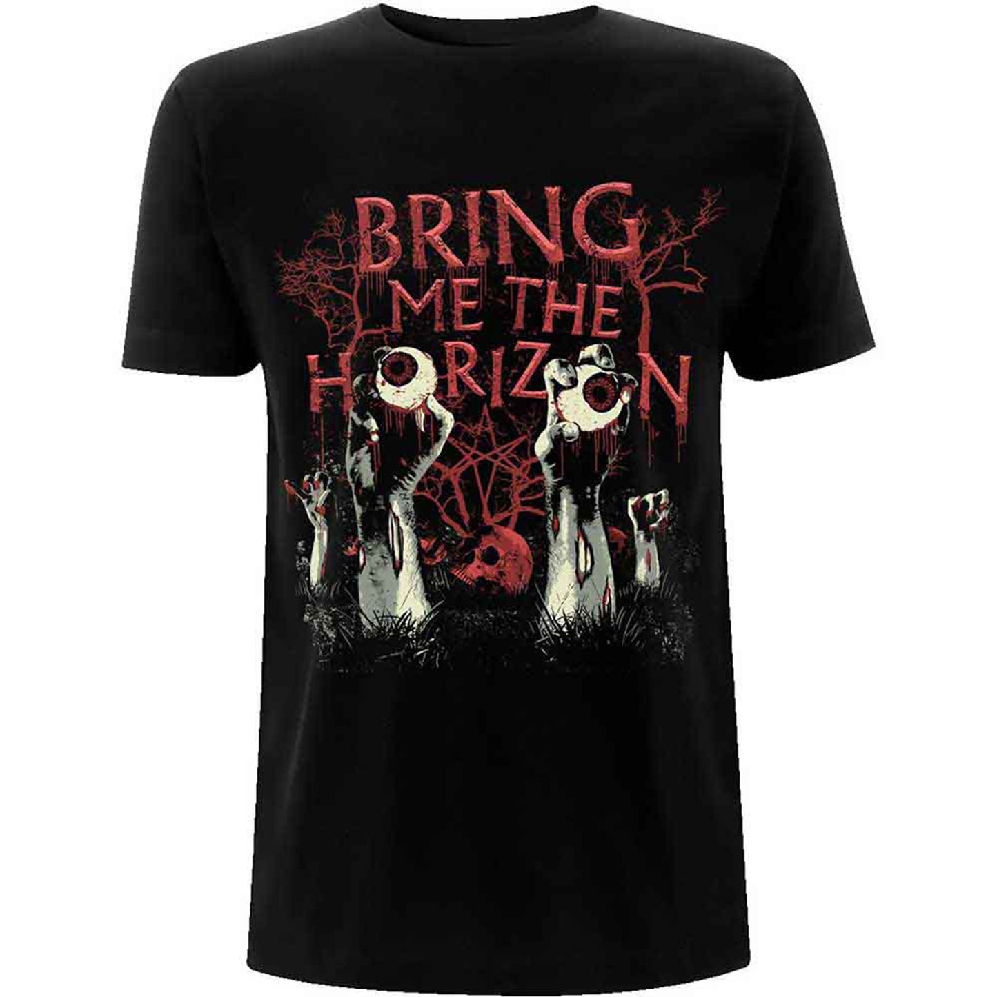 BRING ME THE HORIZON - GRAVEYARD EYES - T-Shirt Black