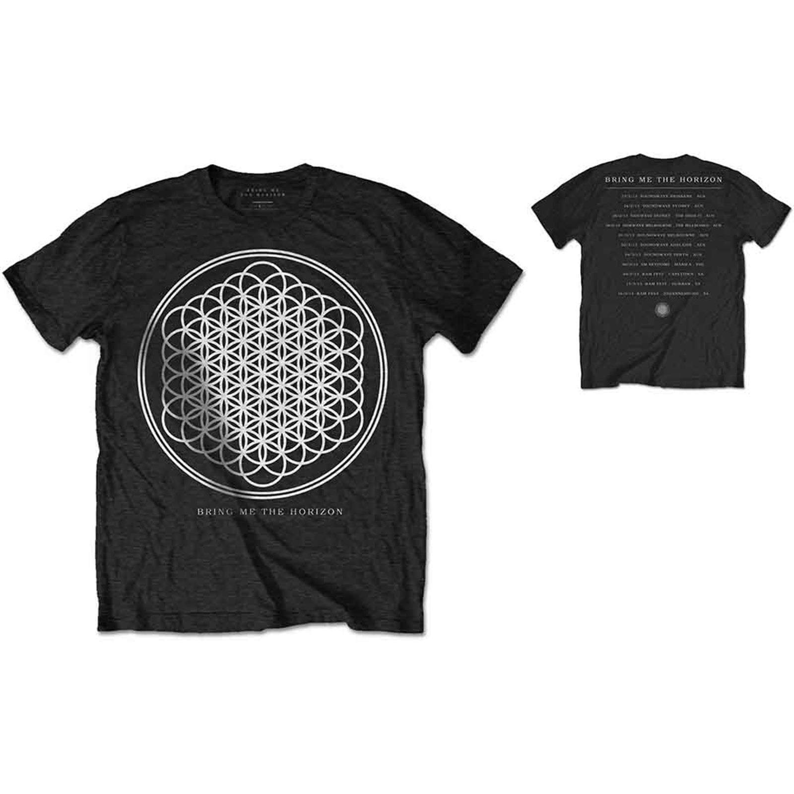 BRING ME THE HORIZON - SEMPITERNAL TOUR - T-Shirt Black (Back Print)