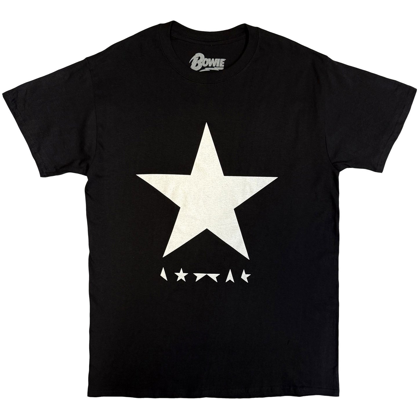 DAVID BOWIE - BLACKSTAR (WHITE STAR ON BLACK) - T-Shirt Black