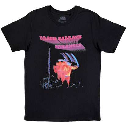 BLACK SABBATH - PARANOID MOTION TRAILS - T-Shirt Black