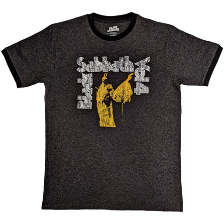 SABBATH VOL 4 Ringer T Shirt Grey