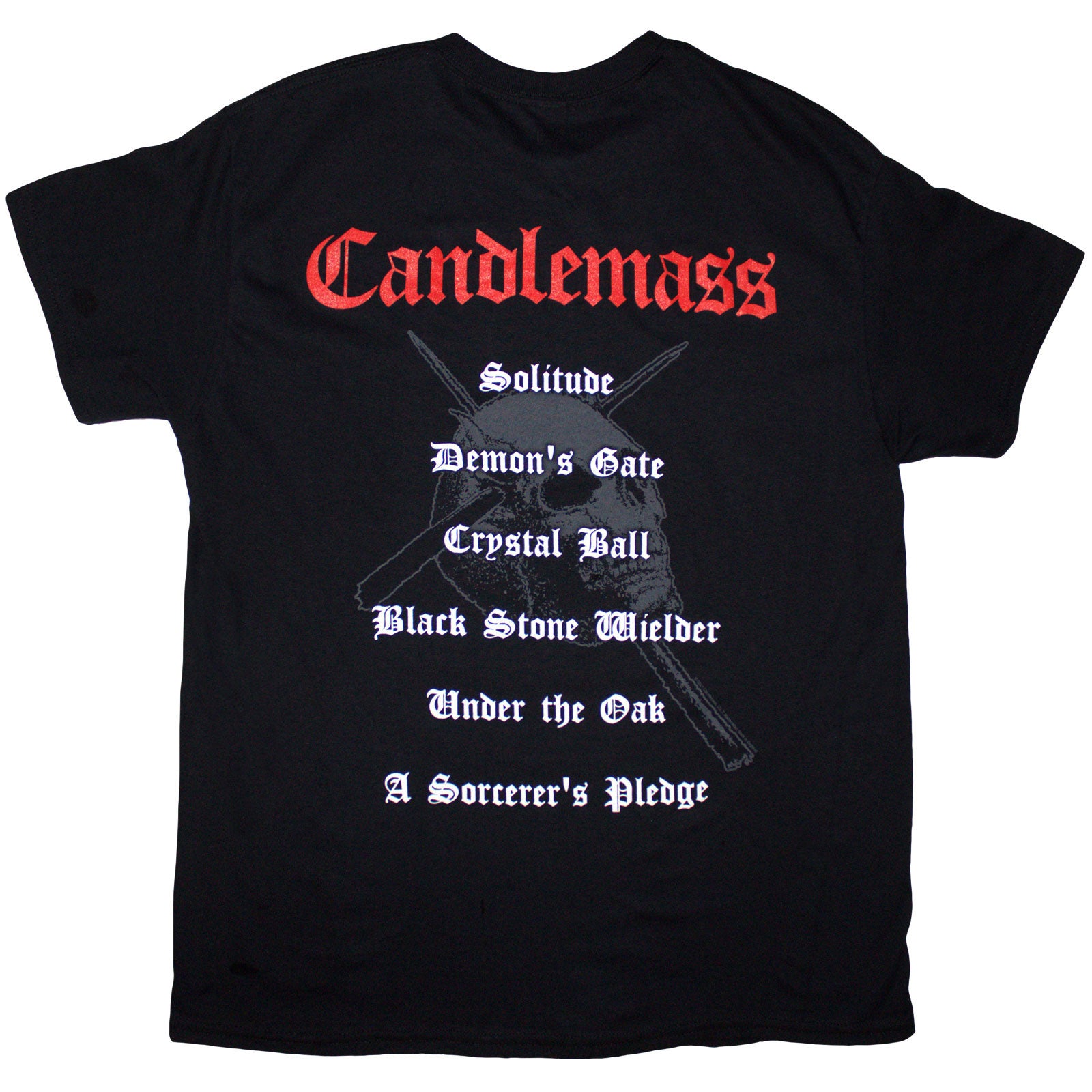 CANDLEMASS - EPICUS DOOMICUS METALLICUS - T-Shirt Black (Back Print)