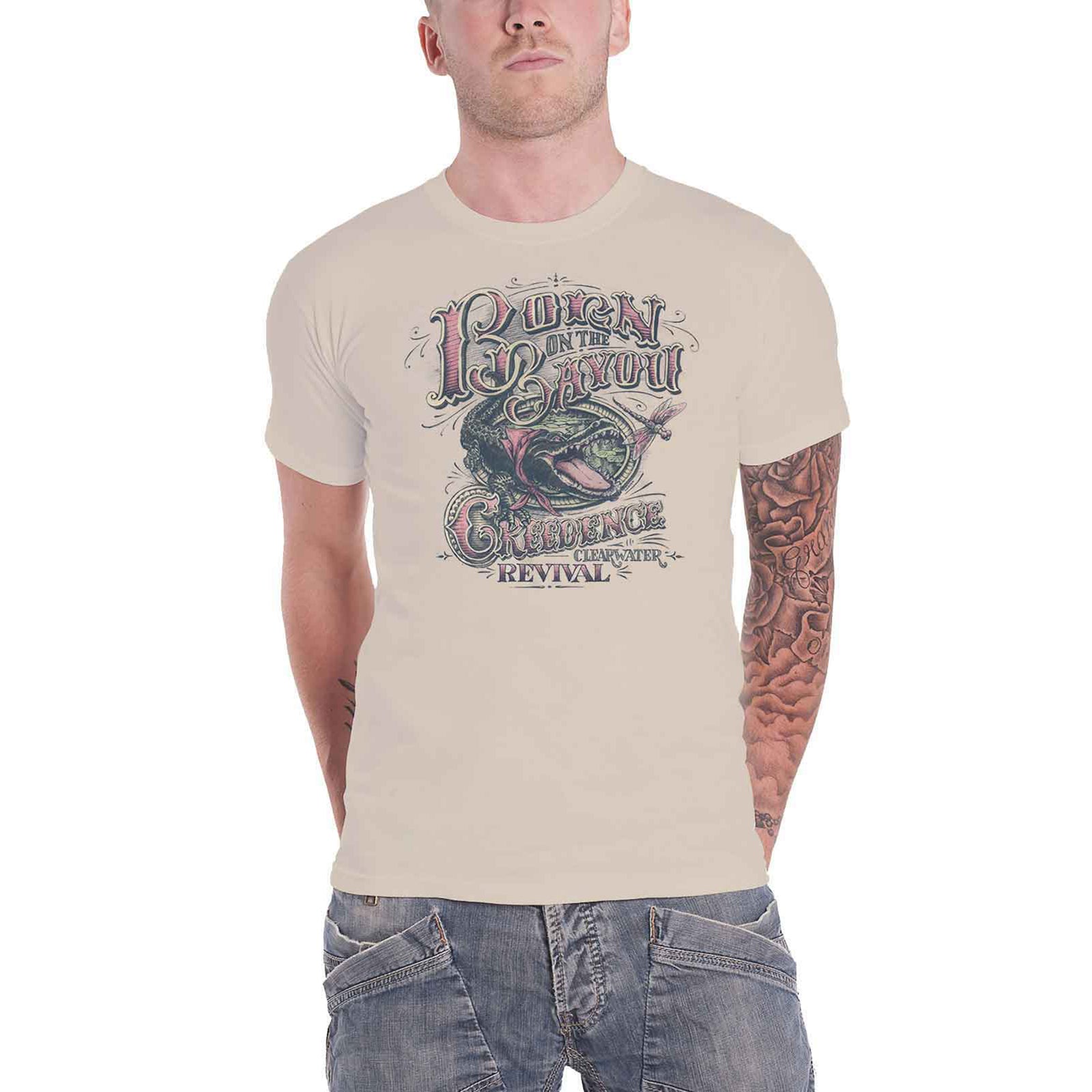 CREEDENCE CLEARWATER REVIVAL - BORN ON THE BAYOU - T-Shirt Neutral