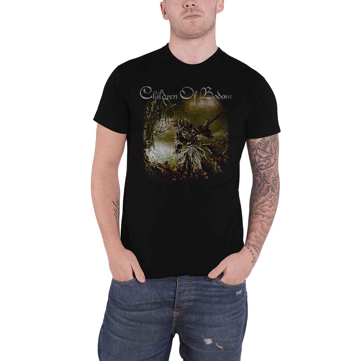 CHILDREN OF BODOM - RELENTLESS - T-Shirt Black (Back Print)