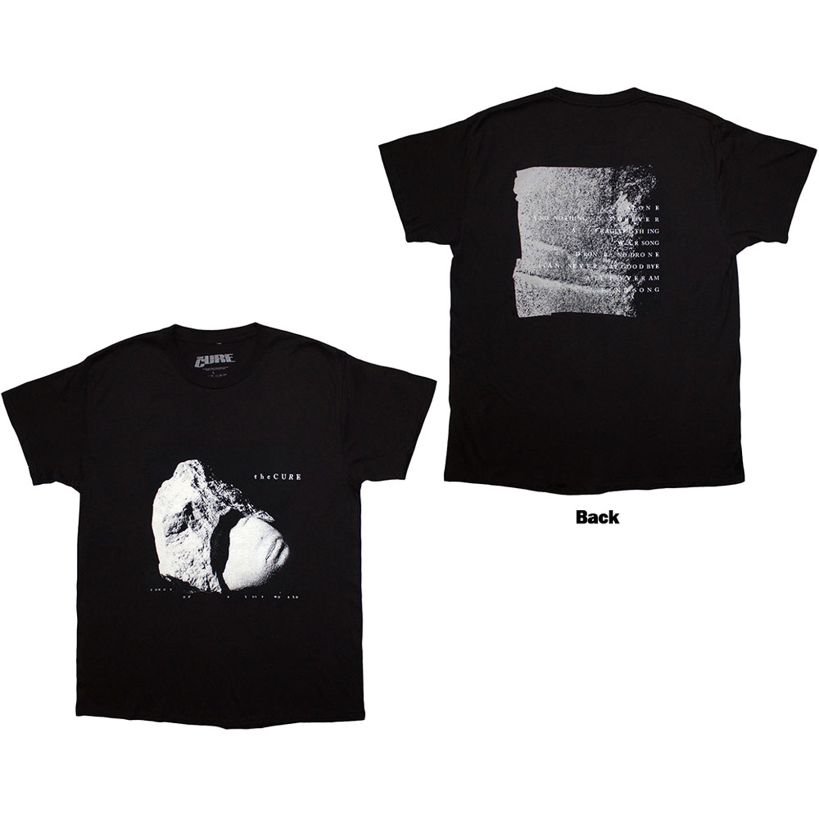 CURE, THE - SONGS OF A LOST WORLD - T-Shirt Black (Back Print)