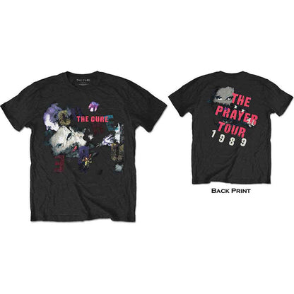 CURE, THE - THE PRAYER TOUR 1989 - T-Shirt Black (Back Print)
