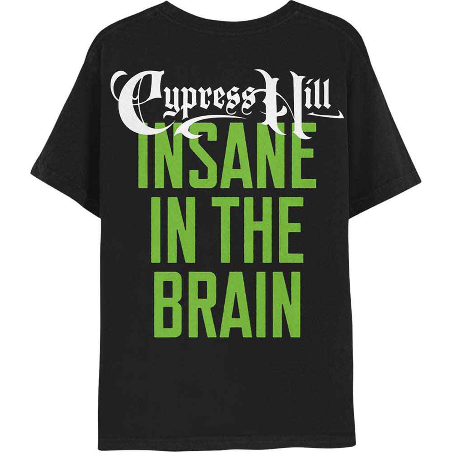 CYPRESS HILL - INSANE IN THE BRAIN - T-Shirt Black (Back Print)