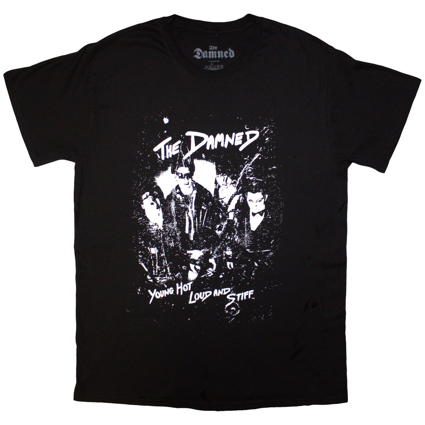 DAMNED, THE - YOUNG HOT LOUD & STIFF - T-Shirt Black
