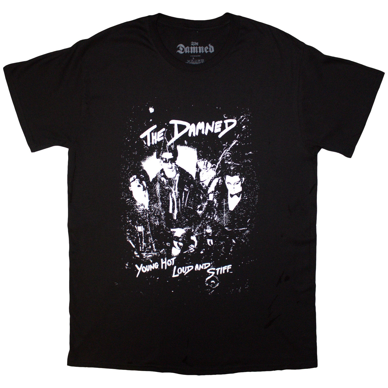 DAMNED, THE - YOUNG HOT LOUD & STIFF - T-Shirt Black