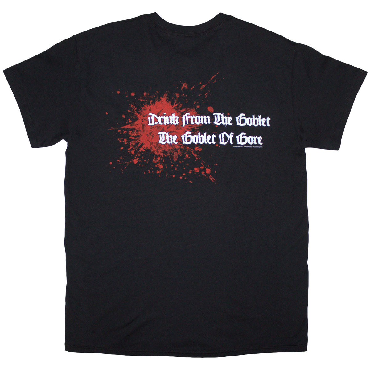 DEATH - SCREAM BLOODY GORE - T-Shirt Black (Back Print)