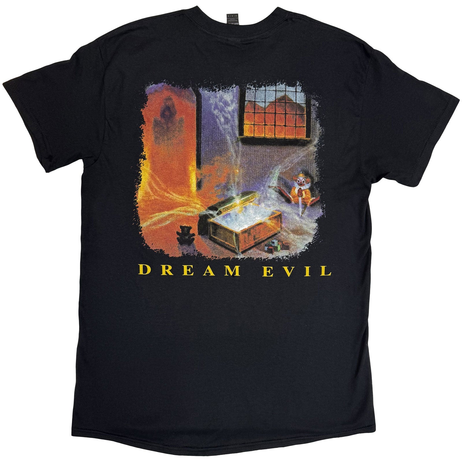 DIO - DREAM EVIL - T-Shirt Black (Back Print)