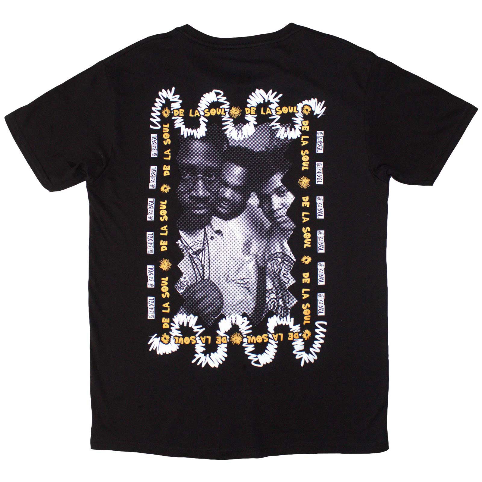 DE LA SOUL - MONO GROUP - T-Shirt Black (Back Print)