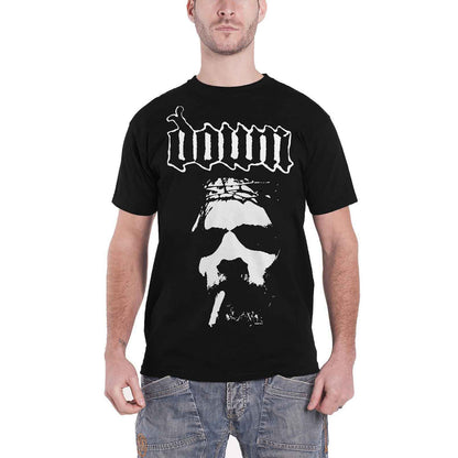DOWN - FACE - Maglietta nera