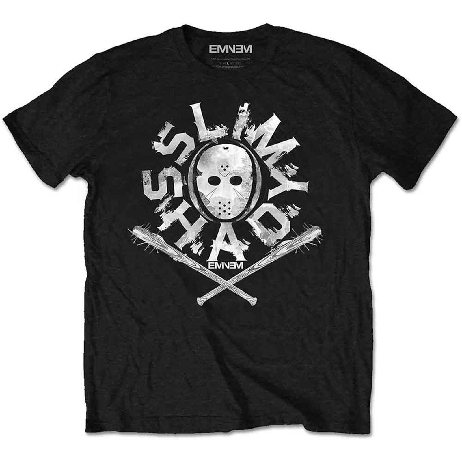 EMINEM - SHADY MASK - T-Shirt Black