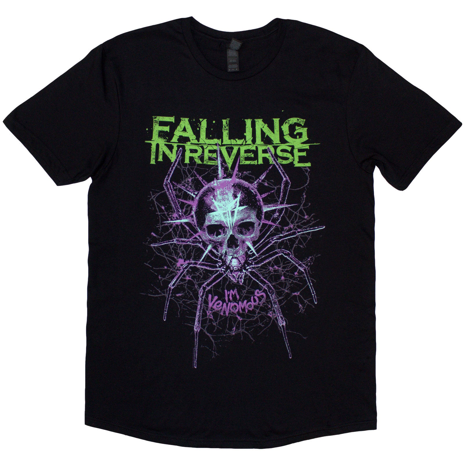 Falling in Reverse CD+シャツ【L】　※新品、日本未発売 Falling In Reverse 'Voice Collage' (Black) T-Shirt | Eyesore Merch