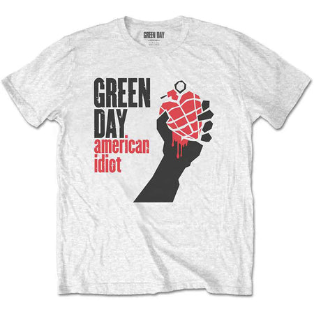 GREEN DAY - AMERICAN IDIOT - T-Shirt White