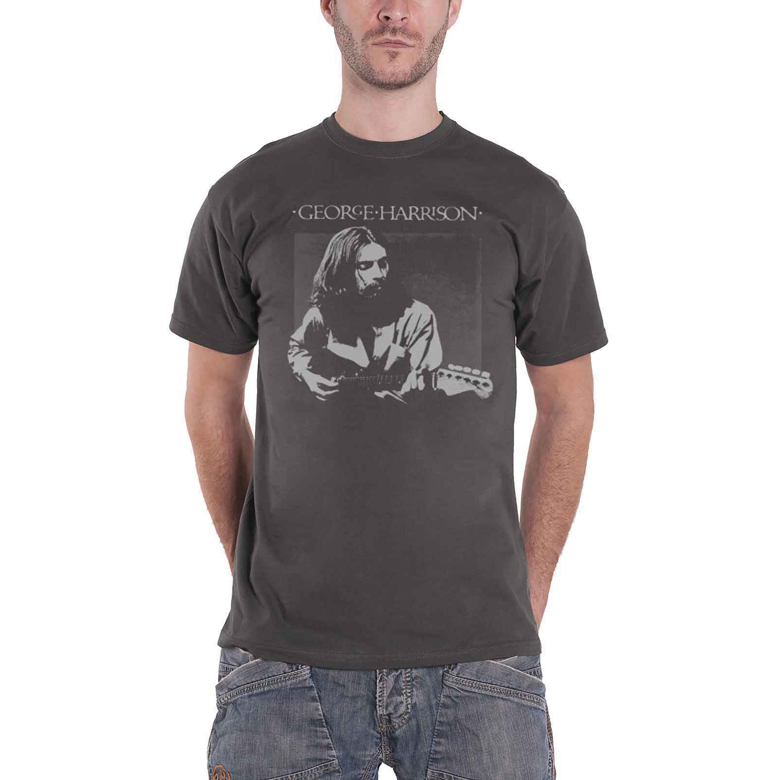 GEORGE HARRISON - LIVE PORTRAIT - T-Shirt Grey