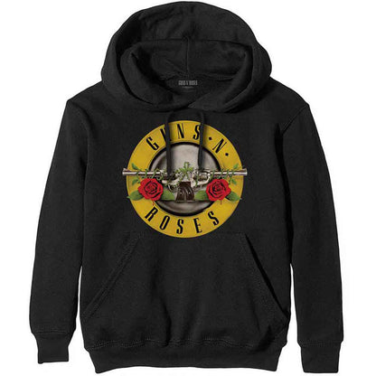 GUNS N ROSES - CLASSIC LOGO - Pullover Hoodie Black