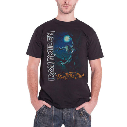 IRON MAIDEN - FEAR OF THE DARK TREE SPRITE - T-Shirt Black