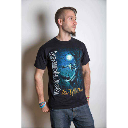 IRON MAIDEN - FEAR OF THE DARK TREE SPRITE - T-Shirt Black