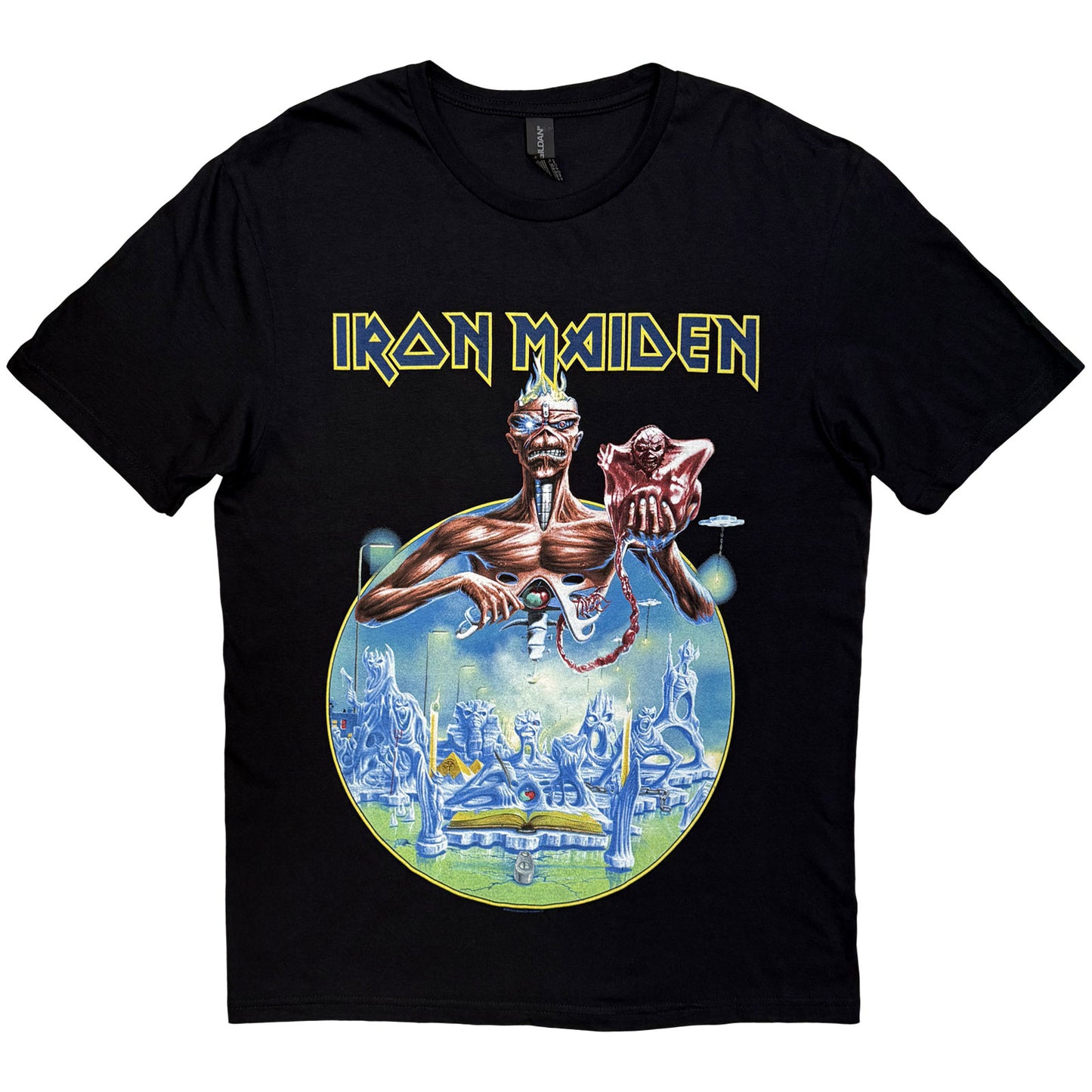 IRON MAIDEN - ENGLAND 2014 TOUR - T-Shirt Black (Back Print)