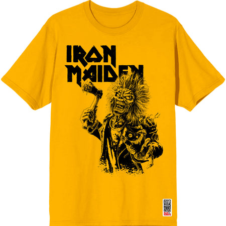 IRON MAIDEN EST. 1975 EDDIE AXE GRAPHIC T Shirt