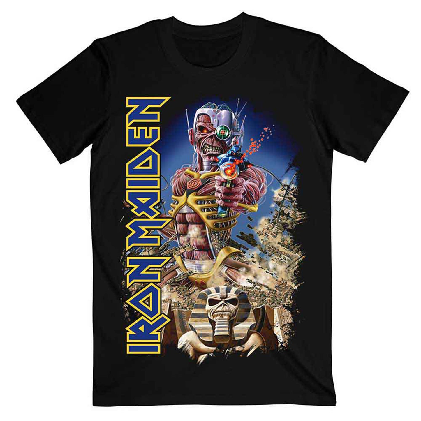 IRON MAIDEN - SOMEWHERE BACK IN TIME - Maglietta nera