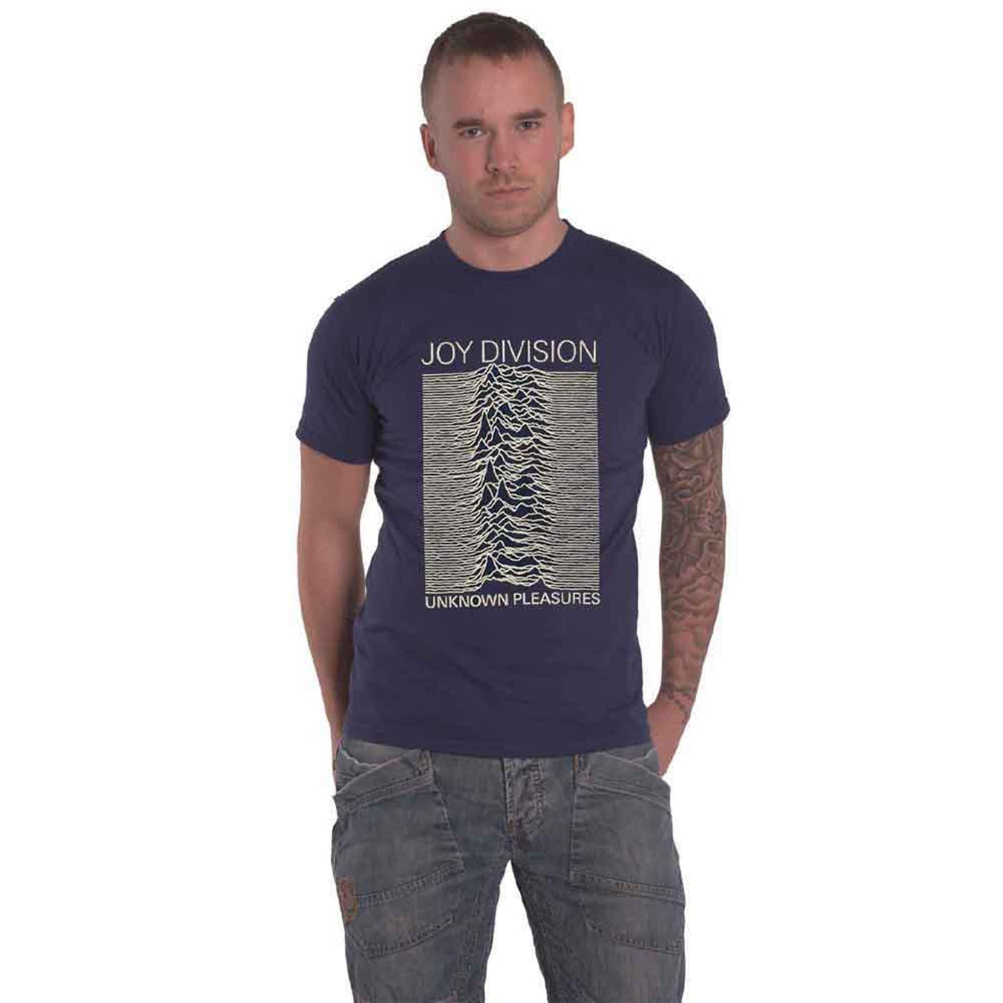 JOY DIVISION - UNKNOWN PLEASURES FP - T-Shirt Blue