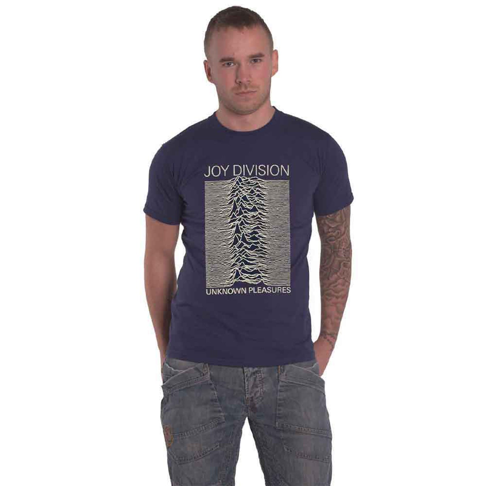 JOY DIVISION - UNKNOWN PLEASURES FP - T-Shirt Blue