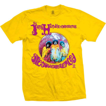 JIMI HENDRIX - ARE YOU EXPERIENCED - T-Shirt Yellow