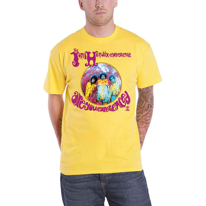 JIMI HENDRIX - ARE YOU EXPERIENCED - T-Shirt Yellow