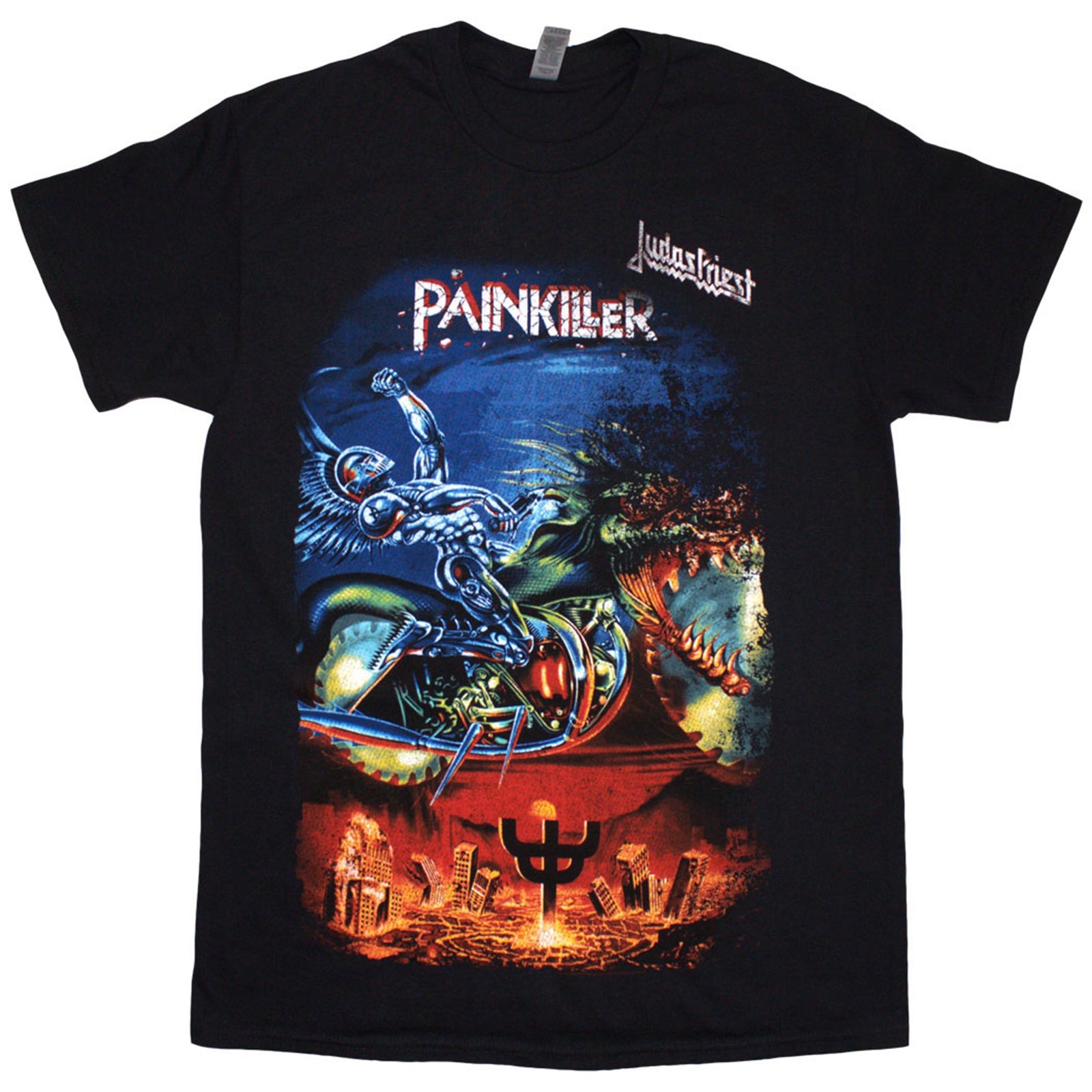 JUDAS PRIEST - PAINKILLER - Maglietta nera