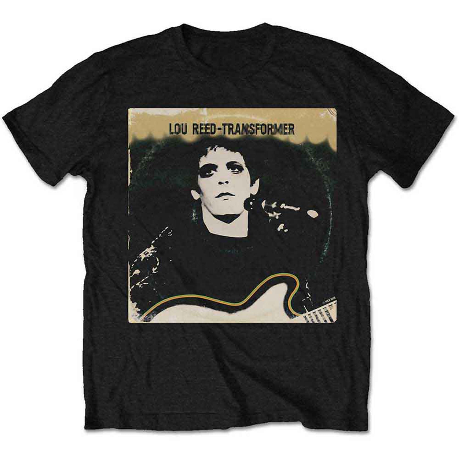 LOU REED - TRANSFORMER VINTAGE COVER - T-Shirt Black