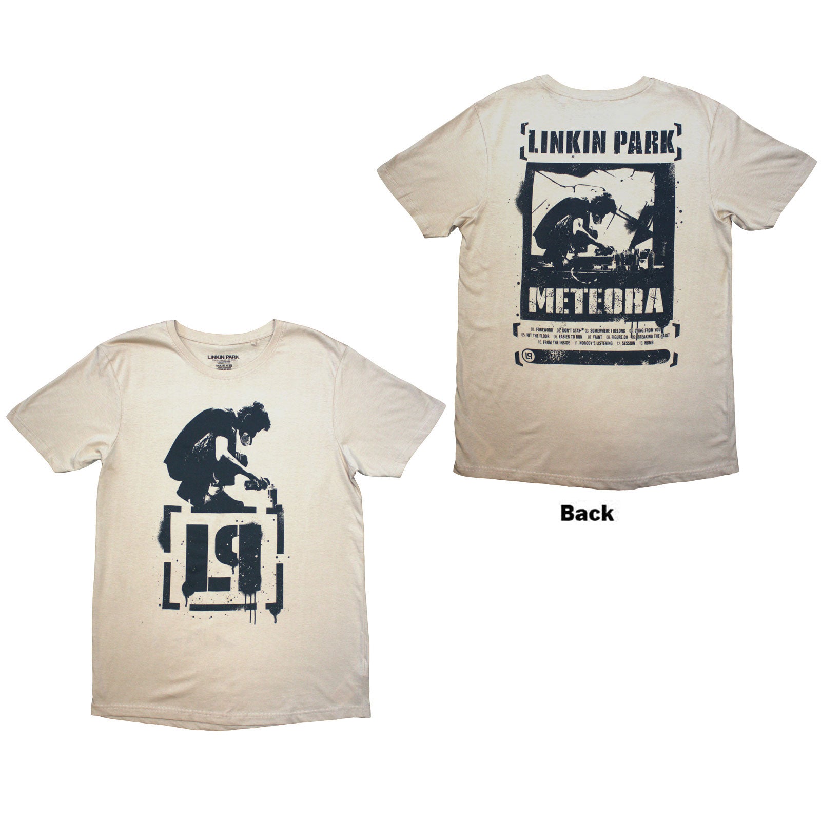 LINKIN PARK - METEORA - T-Shirt Neutral (Back Print)